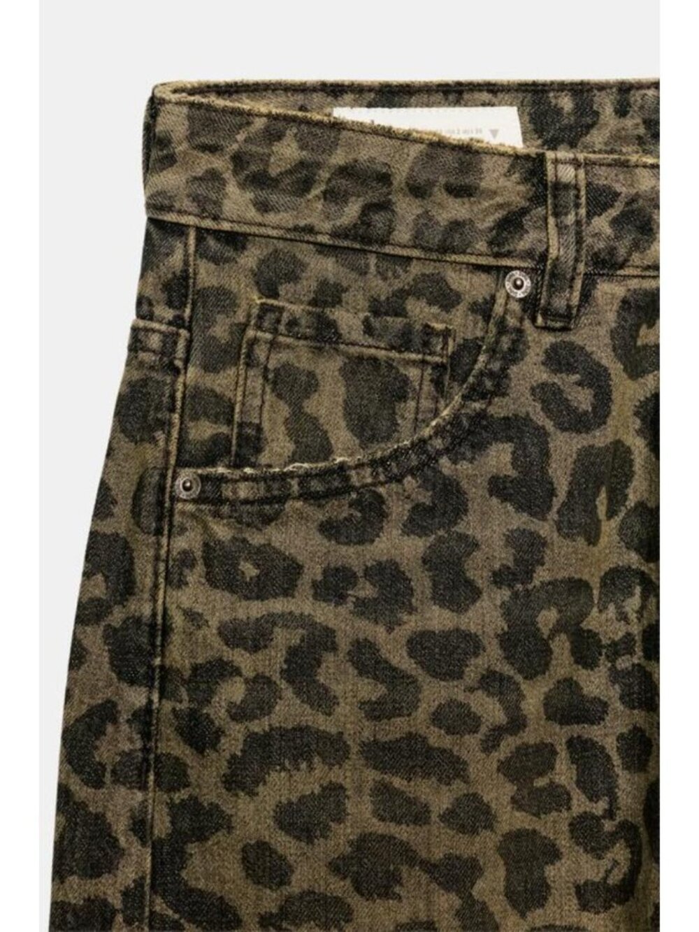 ZARA TRF BAGGY ANIMAL PRINT JEANS 4365/211/500 - Picture 5 of 5
